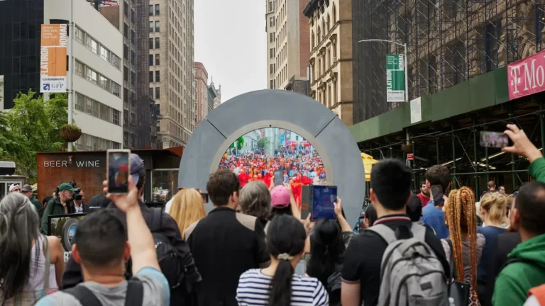 Public art LED installation