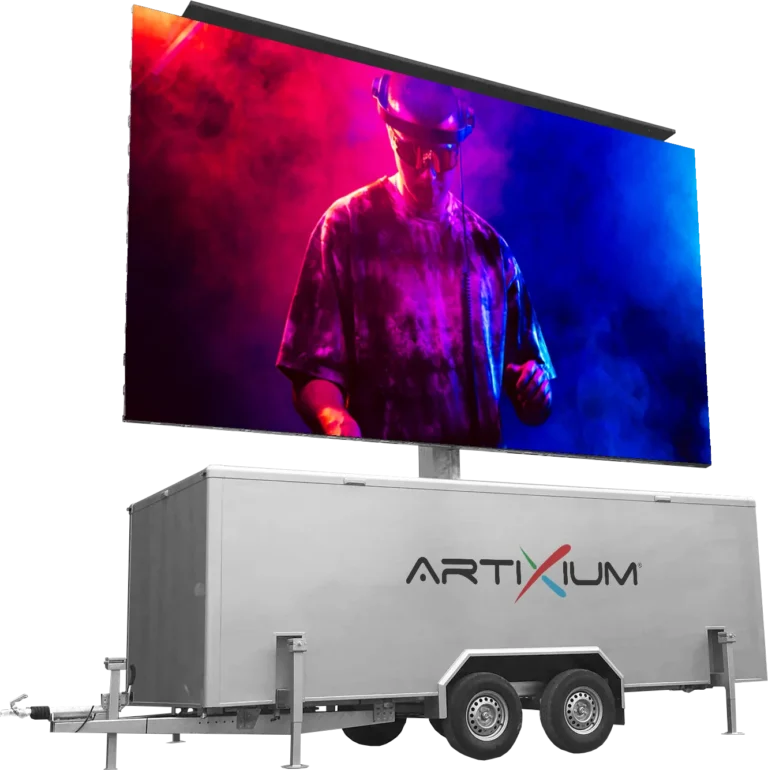 LED Trailer, écran LED tout-en-un