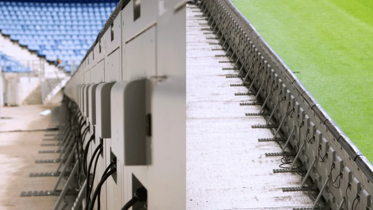 Écran LED stade Auguste-Bonal – panneaux LED périmétriques au stade Auguste-Bonal de Montbéliard