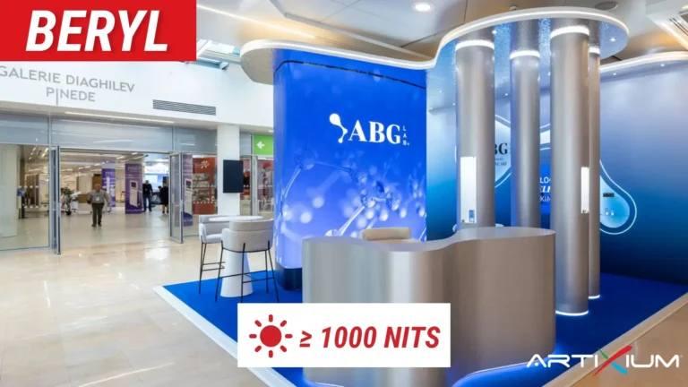 Beryl LED screen at an event