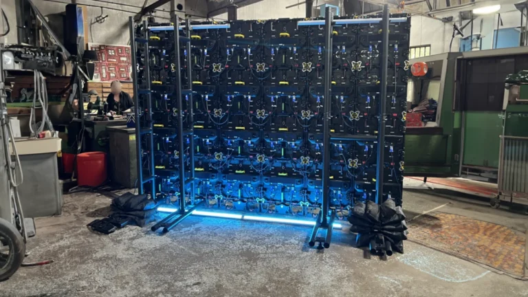 Écran LED film – écran LED Beryl XR sur le tournage de La Startup