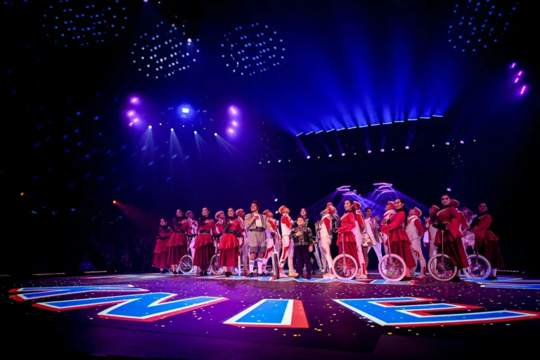 Opal LED floor in use