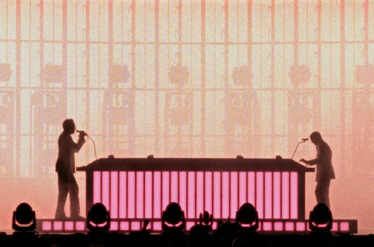 Orion 2 transparent LED display on tour